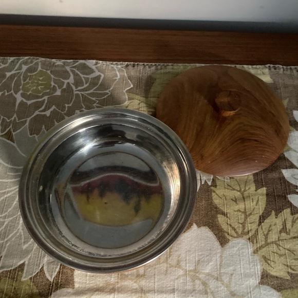 Mid-century three piece nut or dip bowl - Picture 3 of 4